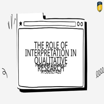 Yellow Black White Modern Doodle UI Computer Pitch Deck Marketing ...