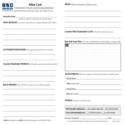 Week 2: Yellow card 10_1_13 | PDF