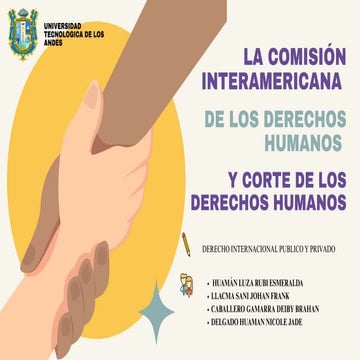 la comision interamericana de los derechos humanos y corte de los ...