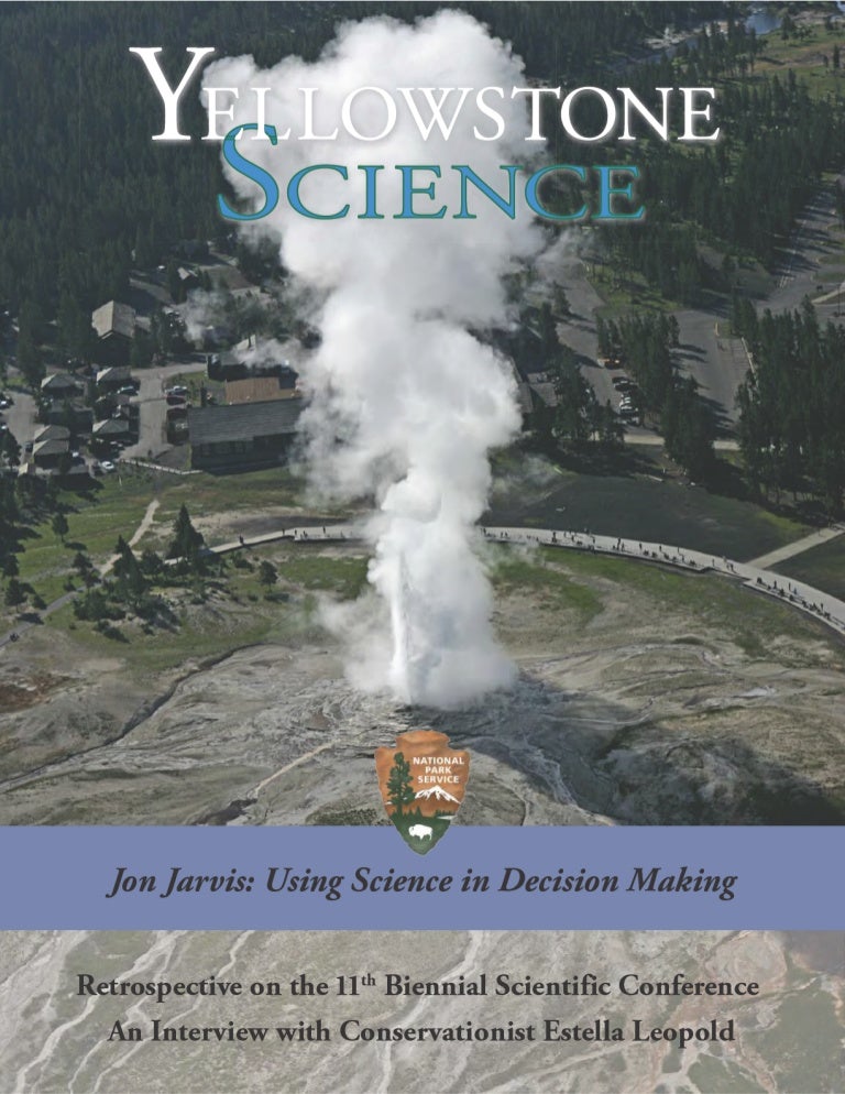 Yellowstone Science Volume 22