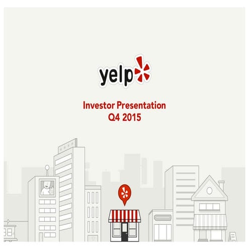 Yelp Q4 2015 investor presentation