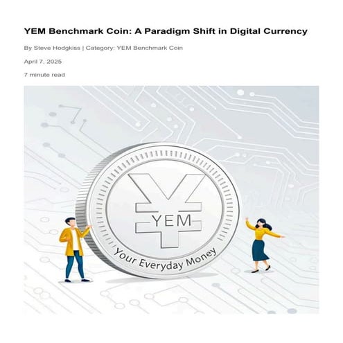 The YEM Benchmark Coin: A Paradigm Shift in Digital Currency