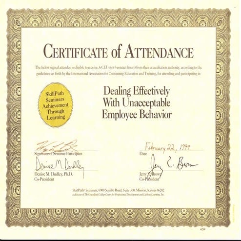 0299 skillpath - employee behavior | PDF