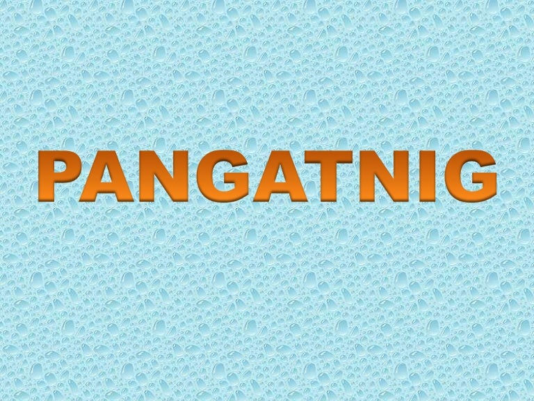 PANGATNIG