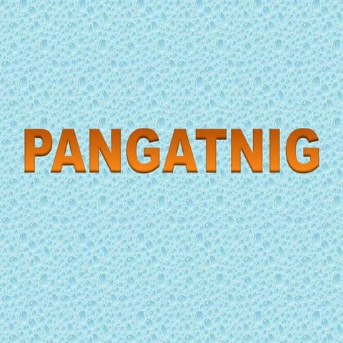 PANGATNIG