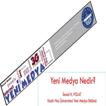 Yeni medya nedir