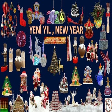 YENİ YIL , NEW YEAR 2024 TÜRKİYE  NEW  SLIDESHOW