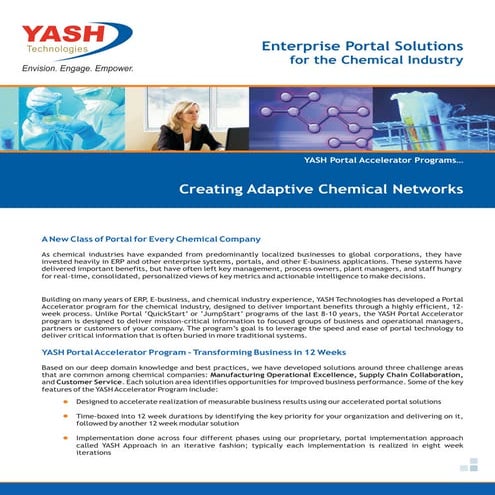 Enterprise Portal Solutions For The Chemical Industry 