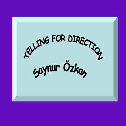 Yer -Yön Directions