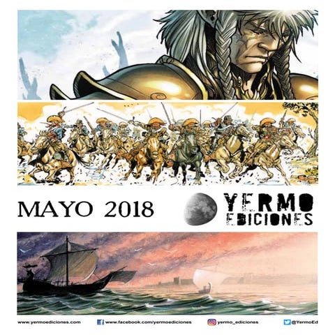 Yermo Edidiones. Novedades Mayo 2018