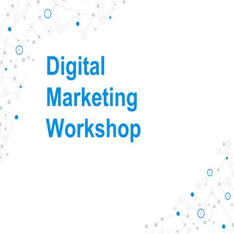 Yes 2016 digital marketing workshop
