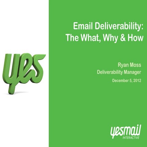 Email Deliverability: The What, Why & How