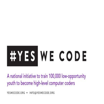 #YesWeCode Deck