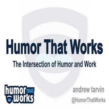  Humor at work by Andrew Tarvin