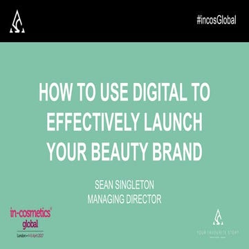 Using Digital to Launch your Beauty Brand