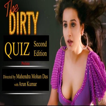 The Dirty Quiz Second Edition IIT BHU Prelims Answers