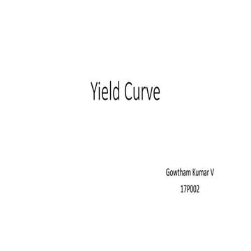 Yield curve