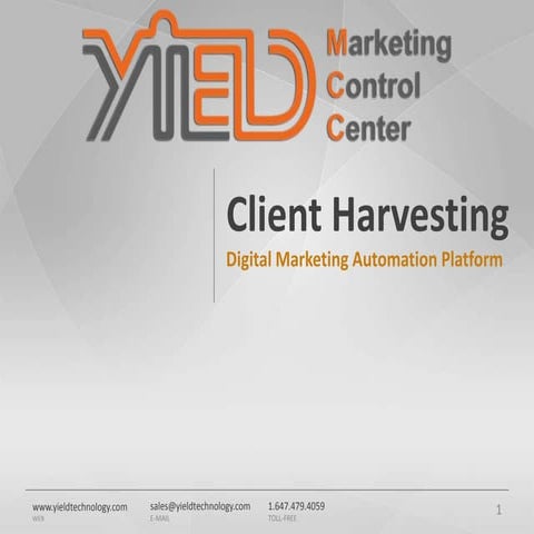 Yield Technology Marketing Automation Software