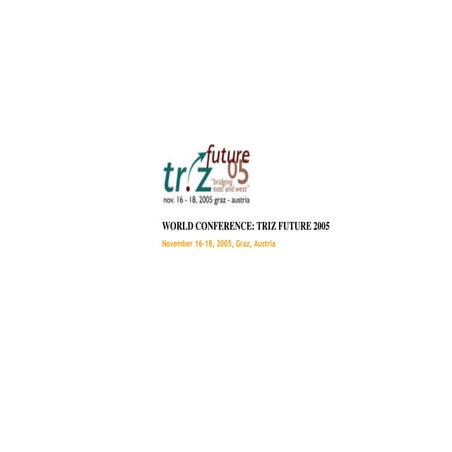 TRIZ-Overview_150430 | PDF
