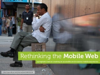 Rethinking the Mobile Web by Yiibu