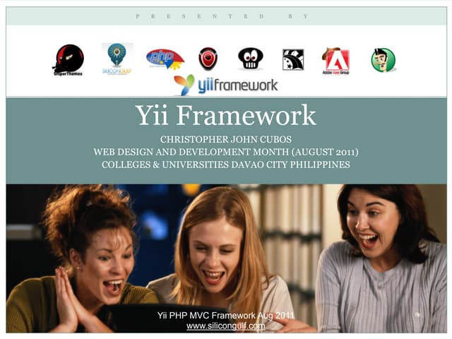 Yii PHP MVC Framework presentation silicongulf.com