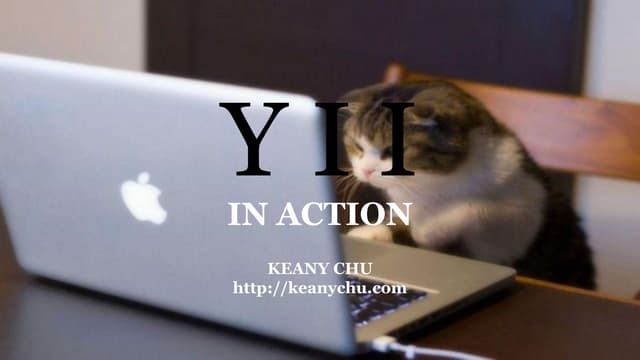 Yii in action