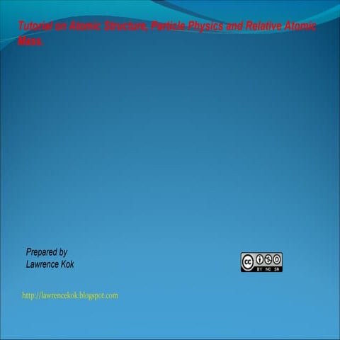 Option C Nuclear Physics, Radioactive decay and half life