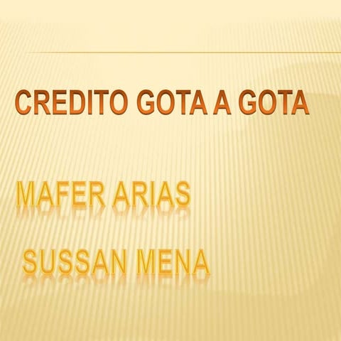 encuesta problematica gota a gota 