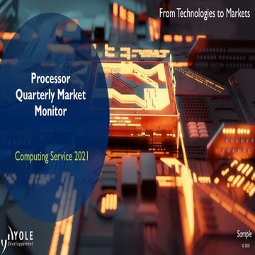 Processor Quarterly Market Monitor Q3 2021 - Sample