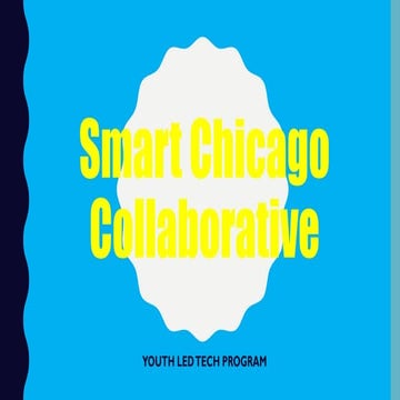 2016 Smart Chicago Collaborative Youth-Led Tech Instructors