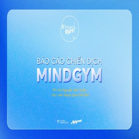 Young Marketers 10 - Final Report - Nguyễn Văn Tuyền