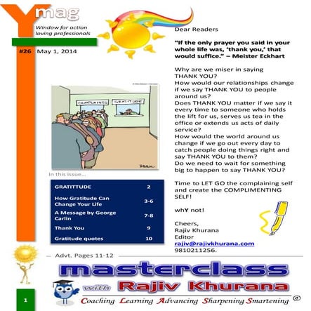 Ymag26 - A window for action loving professionals