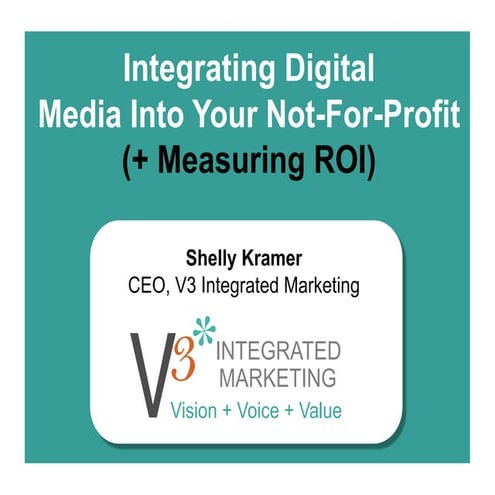Integrating Digital Marketing Strategies Into Your Nonprofit (and Measuring ROI)