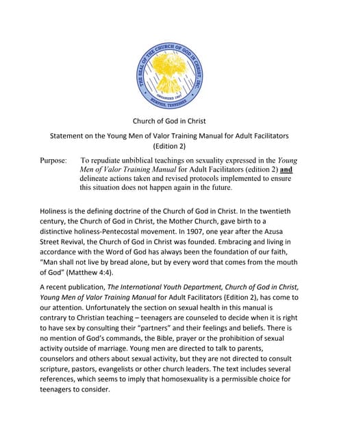 COGIC Harassment Presentation[1] | PDF