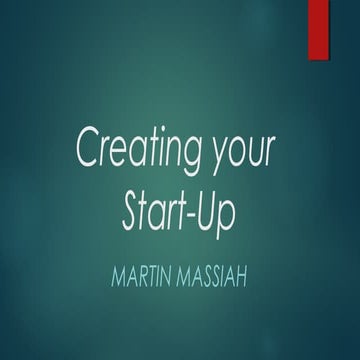 Tips on building your Startup 