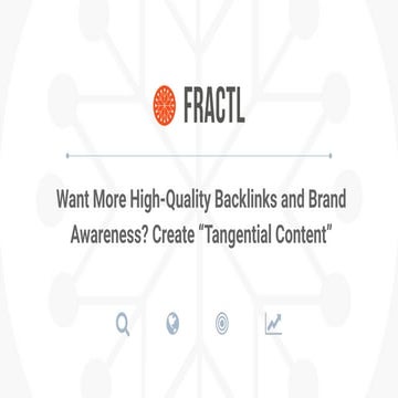 Off-page SEO, High-Quality Backlinks with Tangential Content by Amanda Milligan