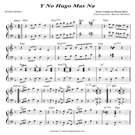 Y no hago mas na - el gran combo de puerto rico