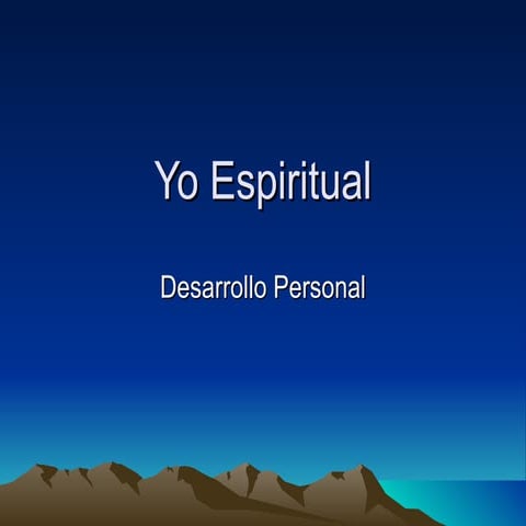 Yo espiritual