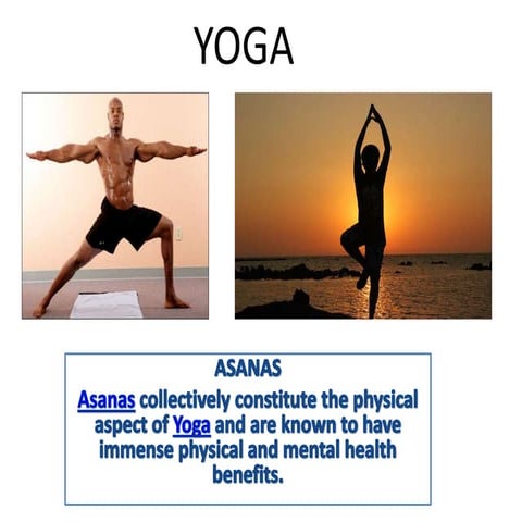 Yoga  standing asanas ppt