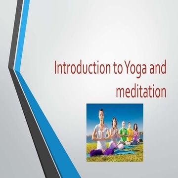 Yoga  for stress management to improve the values