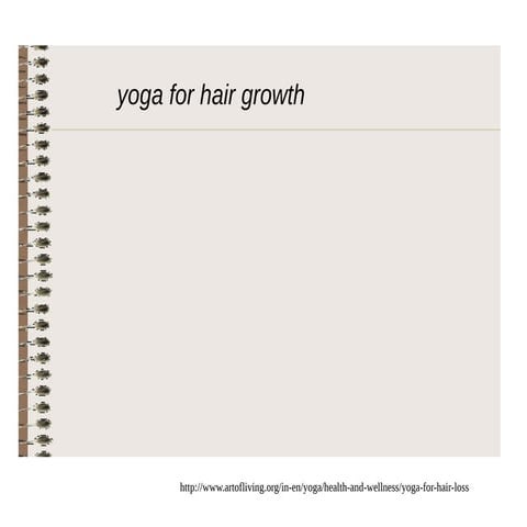 Yoga for hair growth