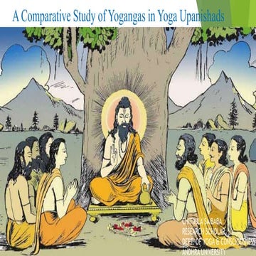 Yoga Upanishads: A comparative study of Yogangas