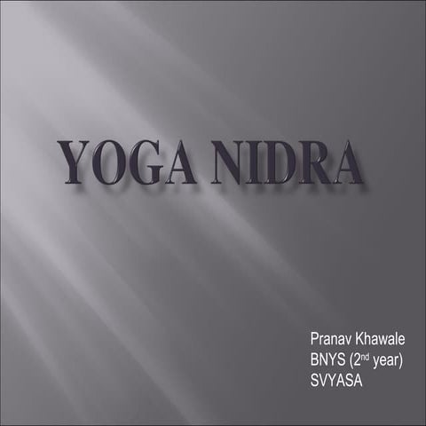 Yoga nidra