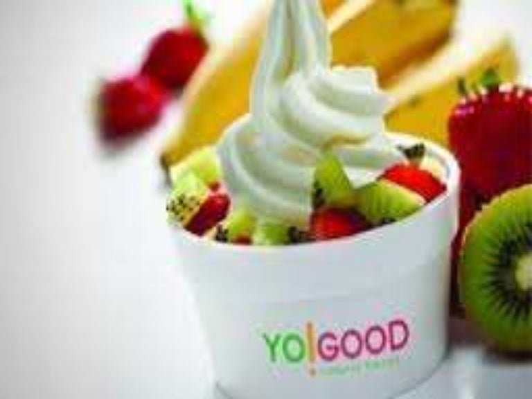 Yo good Frozen yogurt franchise plan