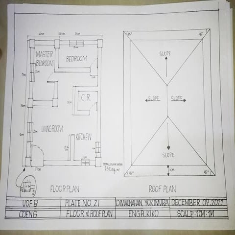 FLOOR PLAN AND HOUSE ELEVATION SAMPLE | PDF