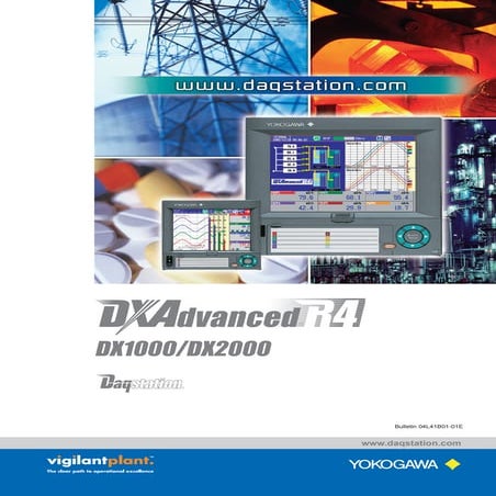 Yokogawa Data Acquisition Station DX1000 & DX2000