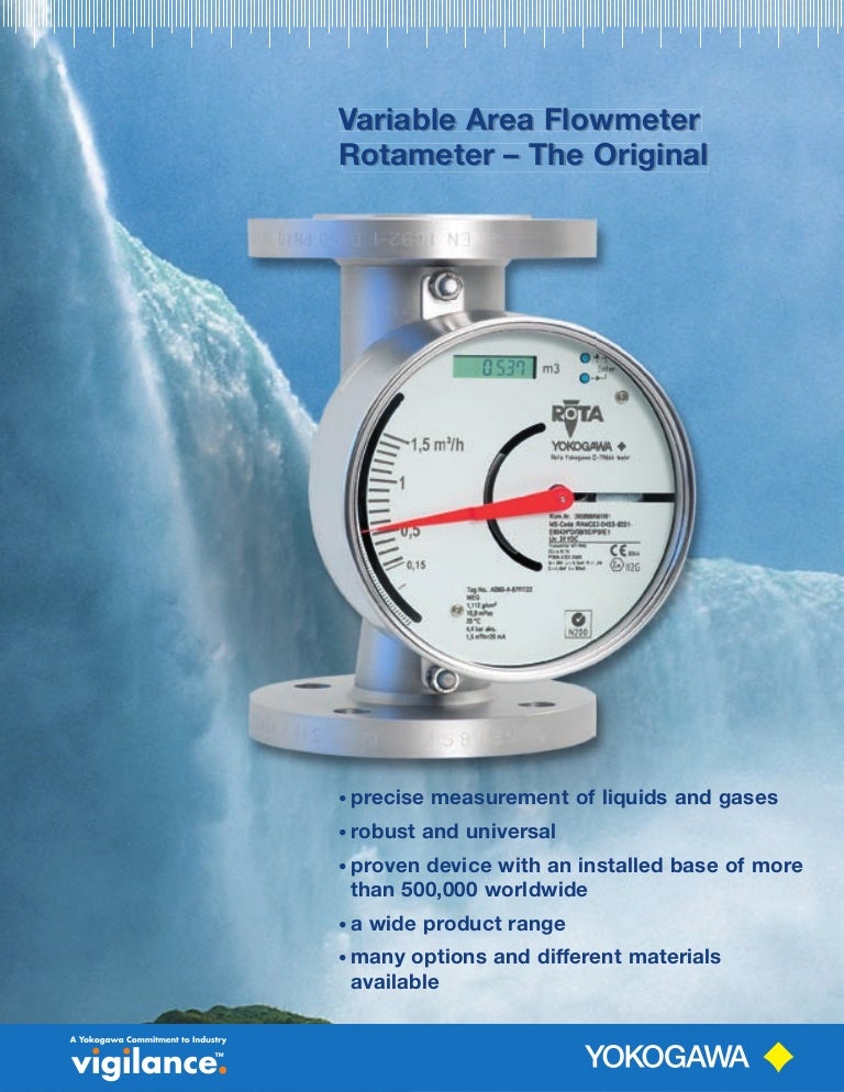 Yokogawa Rotameter Flowmeters for Industrial Applications