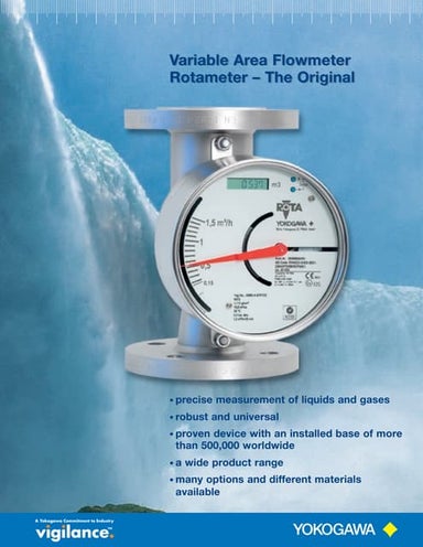 Rotameter Variable Area Flowmeters