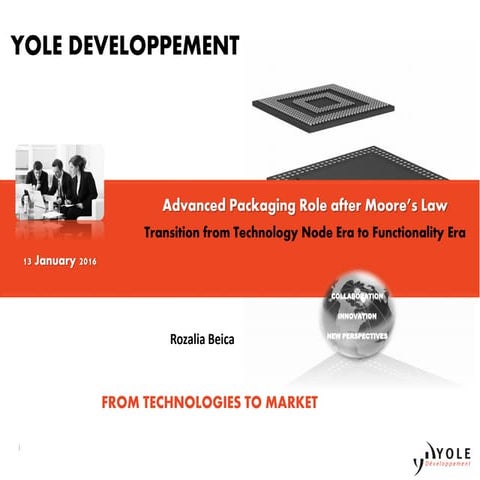 Advanced Packaging Role after Moore’s Law: Transition from Technology Node Er...