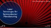 Laser Technologies for Semiconducto...